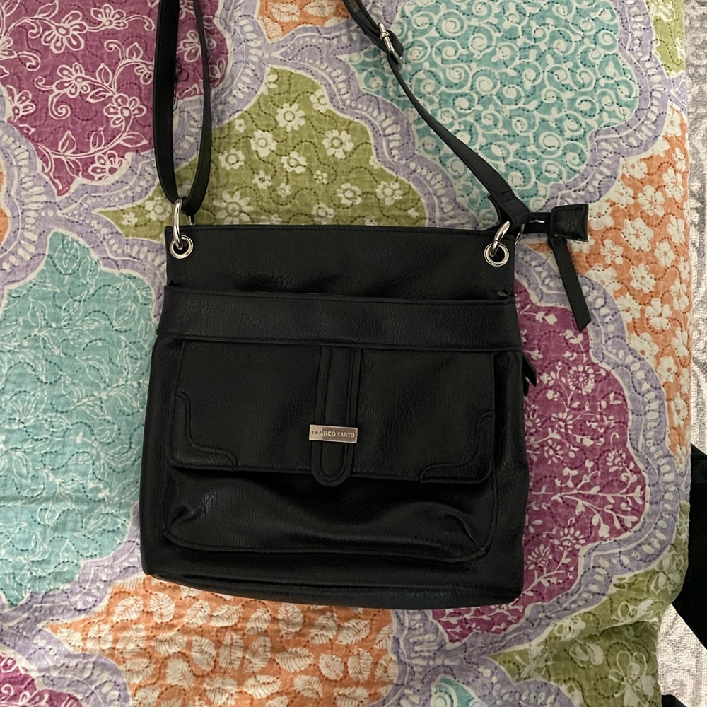Black Franco Sarto crossbody handbag